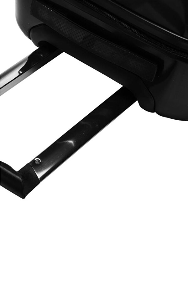 Louisiana Polo Büyük Boy %100 Polikarbon Valiz Parlak Siyah 1815