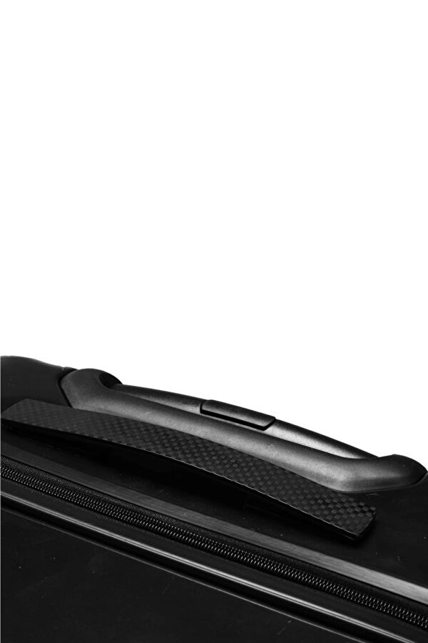 Louisiana Polo Büyük Boy %100 Polikarbon Valiz Parlak Siyah 1815