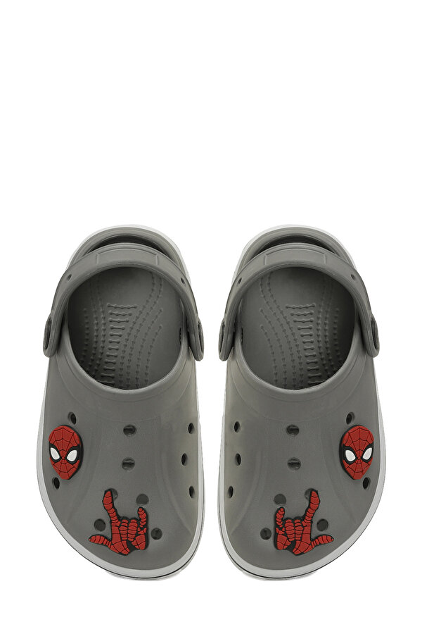 Spiderman Kebne.p5Fx Серый 012 Дошкольник, Мальч. Шлепанцы