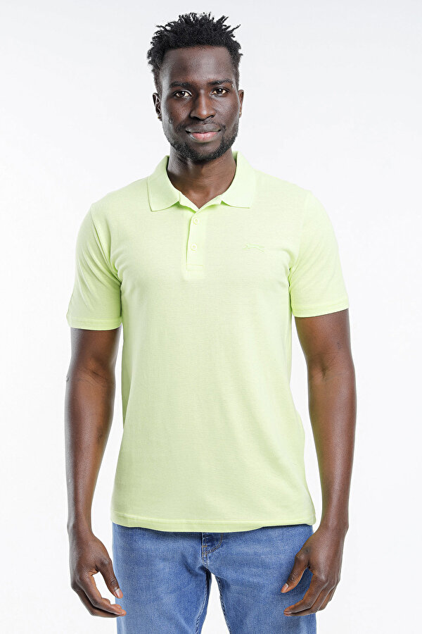 Slazenger SOHO Erkek Tişört Açık Yeşil