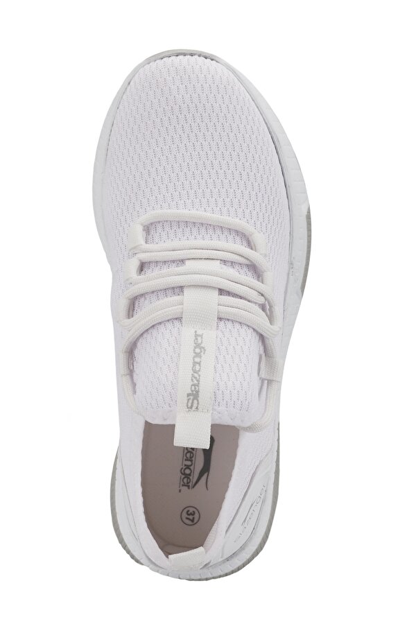 Slazenger ABENA I Kadın Sneaker Ayakkabı Beyaz / Gümüş