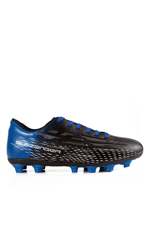 Slazenger SCORE I KR Erkek Futbol Ayakkabı Siyah / Saks Mavi