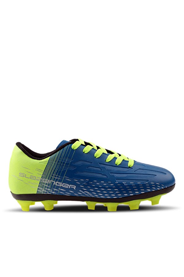 Slazenger SCORE I KR Erkek Futbol Ayakkabı Mavi / Sarı