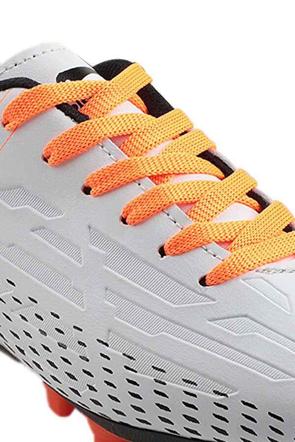 Slazenger SCORE I KRP Erkek Çocuk Futbol Ayakkabı Beyaz / Turuncu