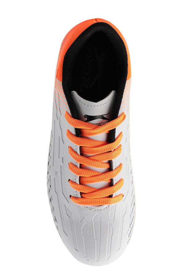 Slazenger SCORE I KRP Erkek Çocuk Futbol Ayakkabı Beyaz / Turuncu