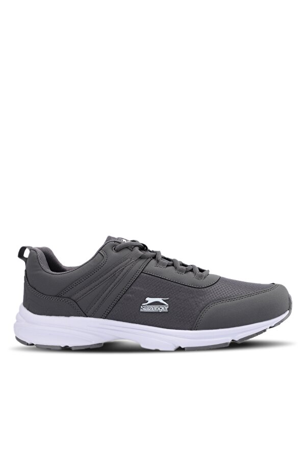 Slazenger PLANE I Büyük Beden Erkek Sneaker Ayakkabı Koyu Gri