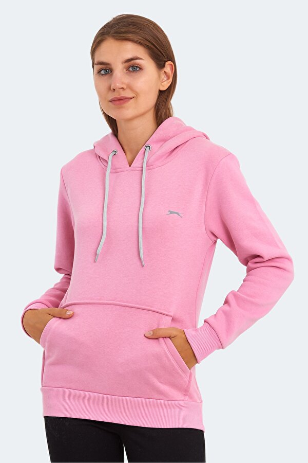 Slazenger KESHIAN IN Kadın Sweatshirt Fuşya
