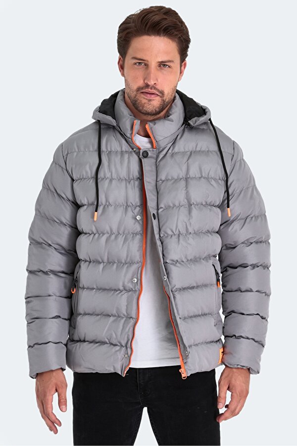 Slazenger SALINE Erkek Mont & Kaban Gri