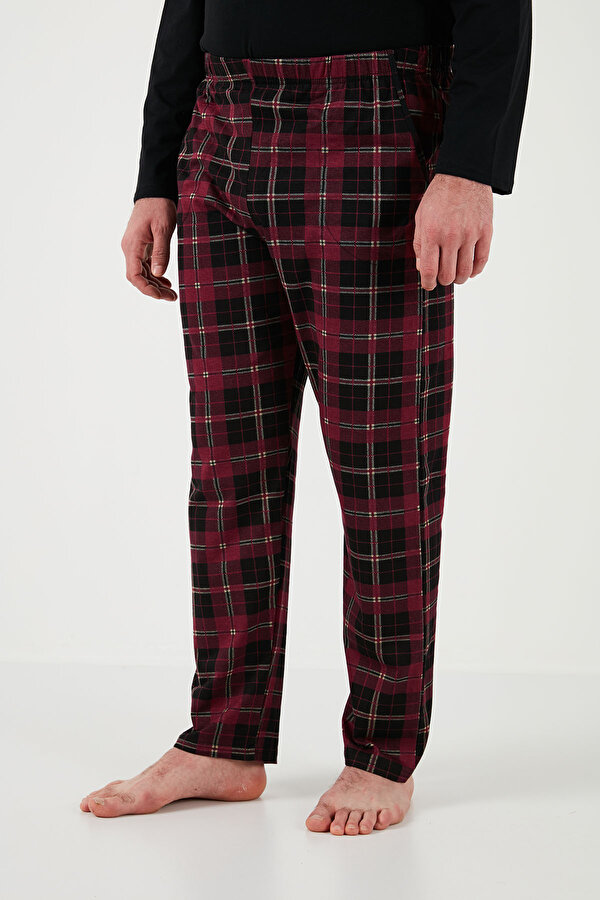 Buratti Erkek Pijama Takımı 6572001 SİYAH-BORDO