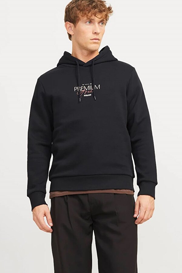 Jack & Jones Jprblaharold Kapüşonlu Erkek Sweat 12271193