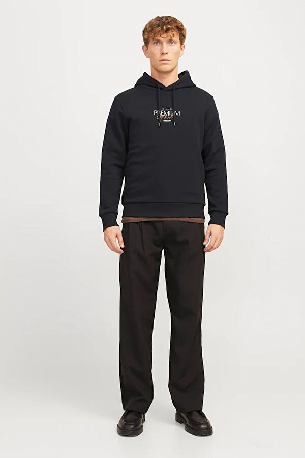 Jack & Jones Jprblaharold Kapüşonlu Erkek Sweat 12271193