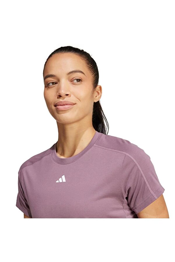 adidas Adidas Tr-Es Crew T Фиолетовый 010 Женщина Футболка