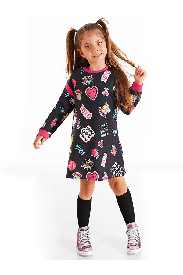 MSHB&G Good Vibes Kız Çocuk Elbise