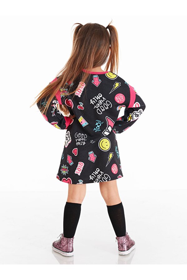 MSHB&G Good Vibes Kız Çocuk Elbise