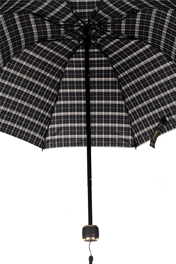 Marlux Siyah Ekoseli Kadın Şemsiye M21MAR358R001