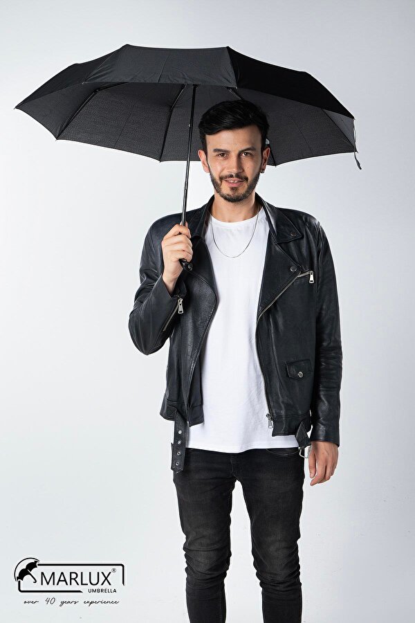 Marlux Siyah Süper Mini Kadın Şemsiye M21MAR298LR003