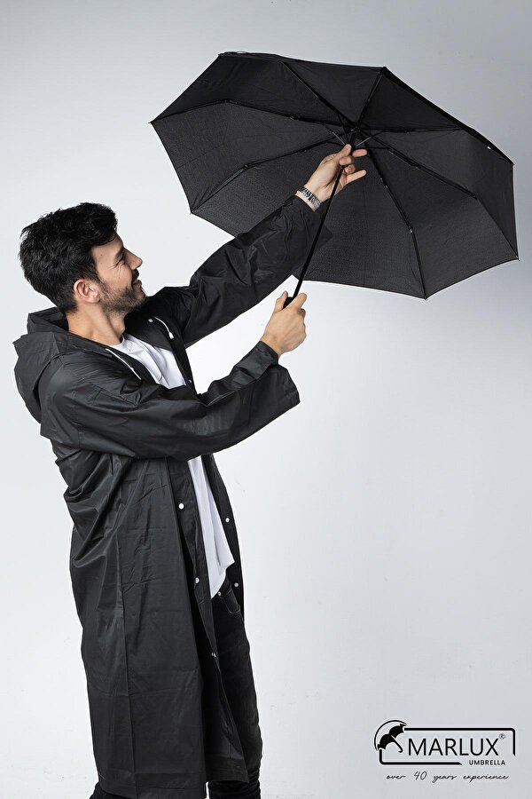 Marlux Siyah Süper Mini Kadın  Şemsiye M21MAR298LR003