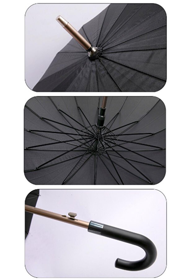 Marlux 1. Sınıf Kalite Baston Tip Rüzgar Korumalı Fiber 16 Telli Bronz Gövde 10133M