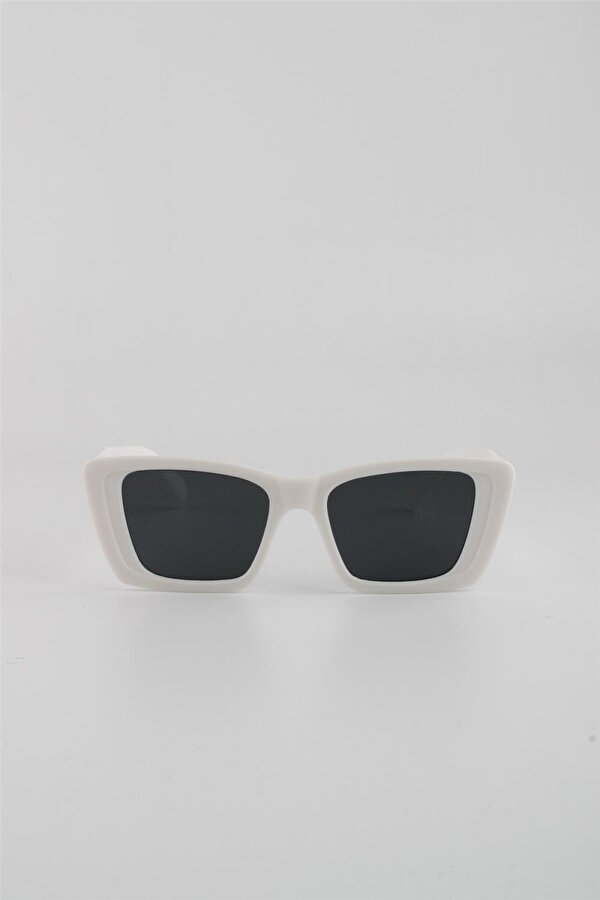 By Marine Beyaz UV400 Filtre Kadın Güneş Gözlüğü G24FT1058R04