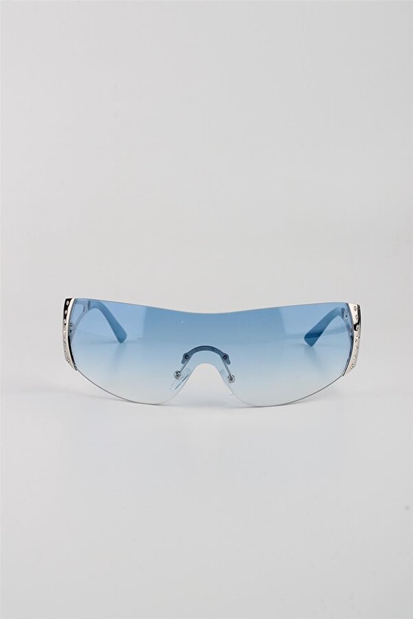 Silvio Monetti Mavi Degrade UV400 Filtre Kadın Güneş Gözlüğü G24SMFJ3521R03