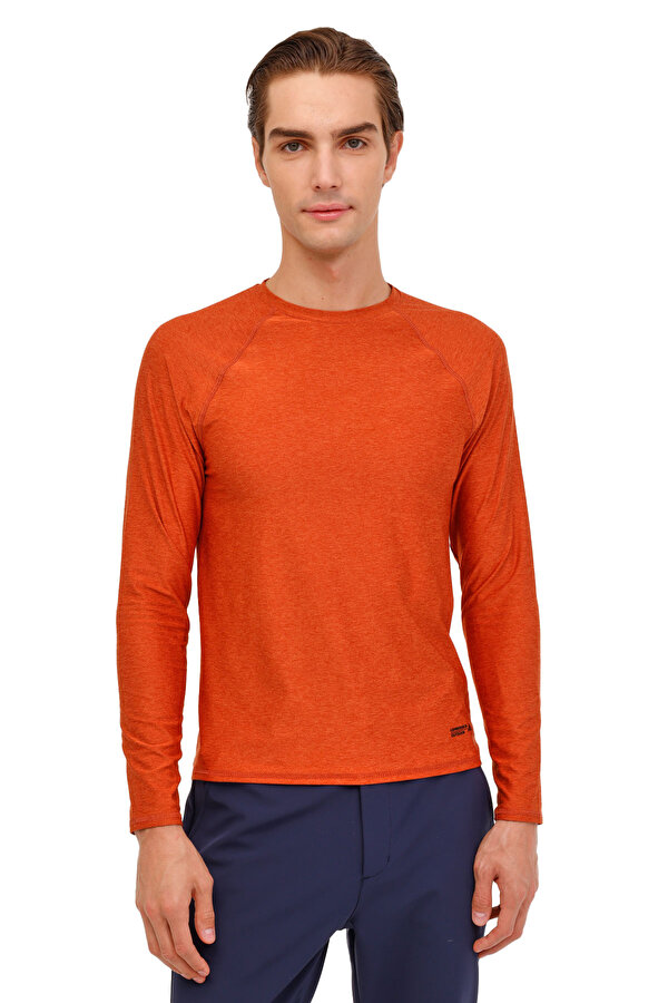 Lumberjack Ml 13 Htfw24031M 4Pr Красный 003 Мужчина Лонгслив