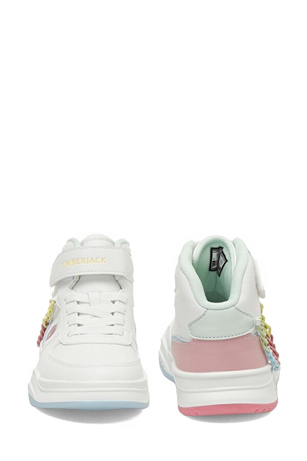 SEVILLA HI 5FX Beyaz Kız Çocuk High Sneaker - Görsel 6