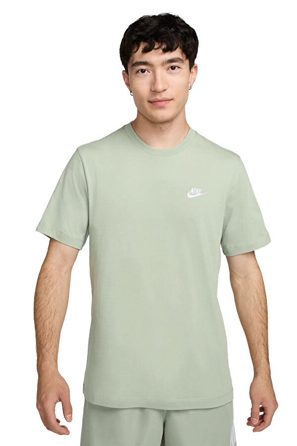Nike M Nsw Club Tee Зеленый Мужчина Футболка