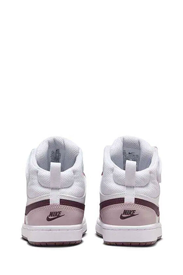 Nike Court Borough Mid 2 Белый Девочка Ботинки