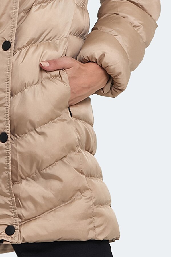 Slazenger GWEN Kadın Mont & Kaban Vizon