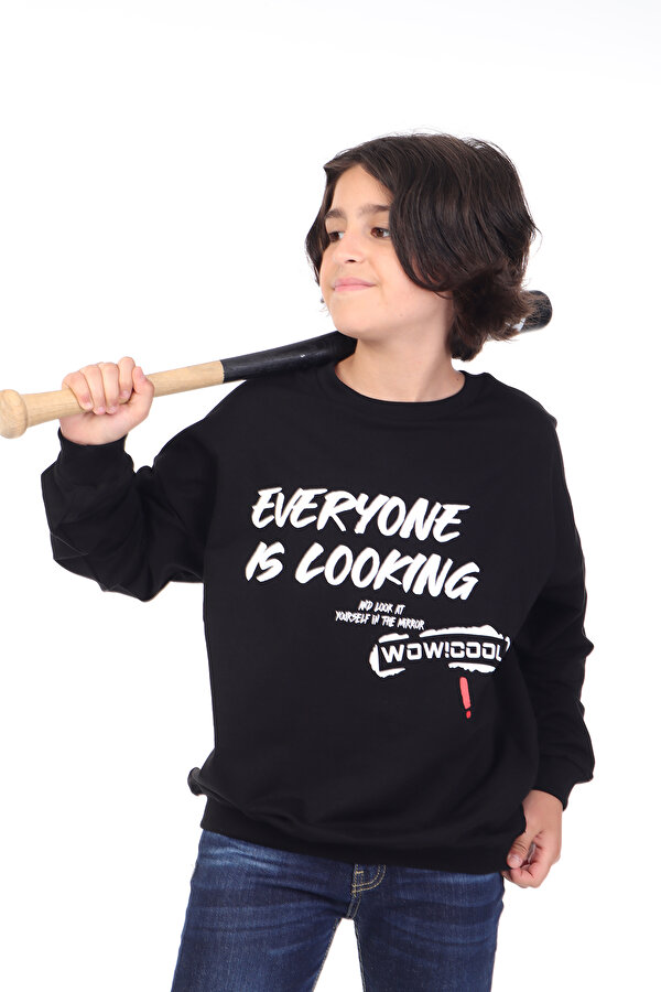 Toontoy Kids Toontoy Erkek Çocuk Baskılı Sweatshirt