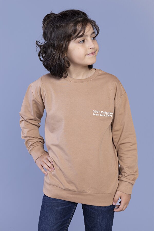 Toontoy Kids Toontoy Erkek Çocuk Baskılı Sweatshirt