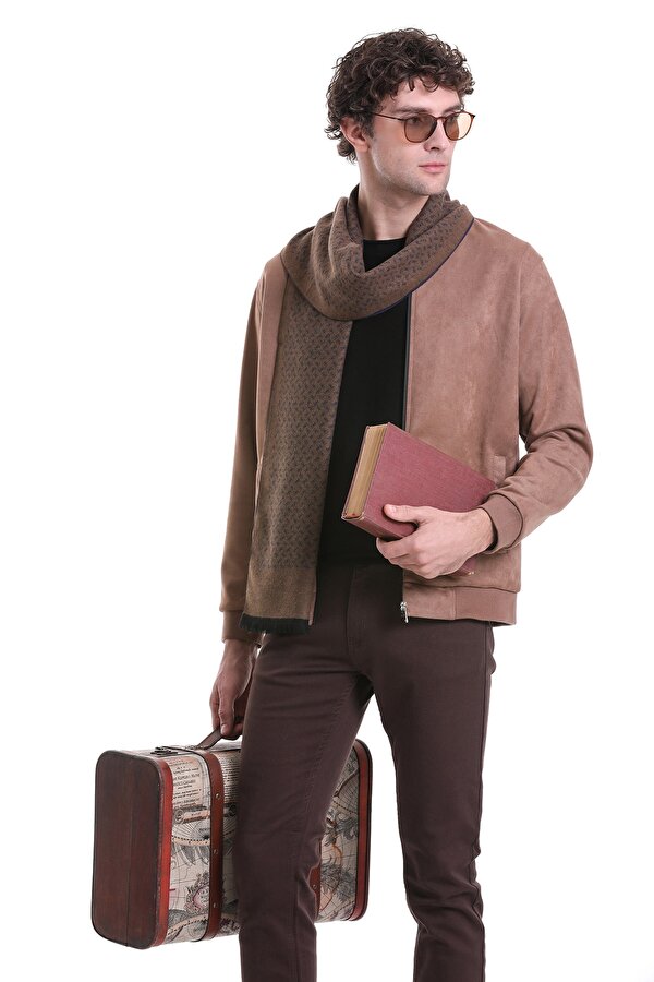 Hatemoğlu Taba Regular Fit Bomber Yaka Mevsimlik Mont