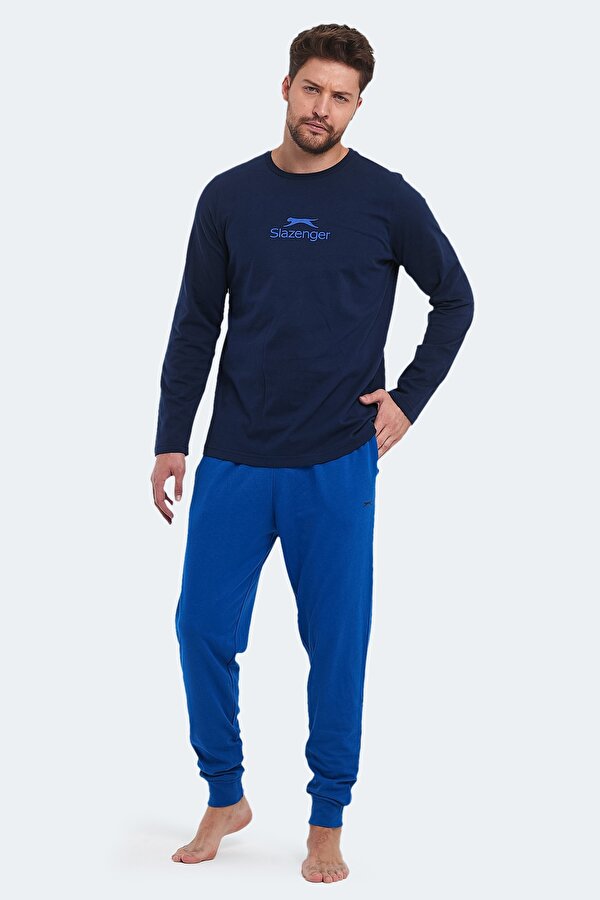 Slazenger PARTH IN Erkek Pijama Lacivert