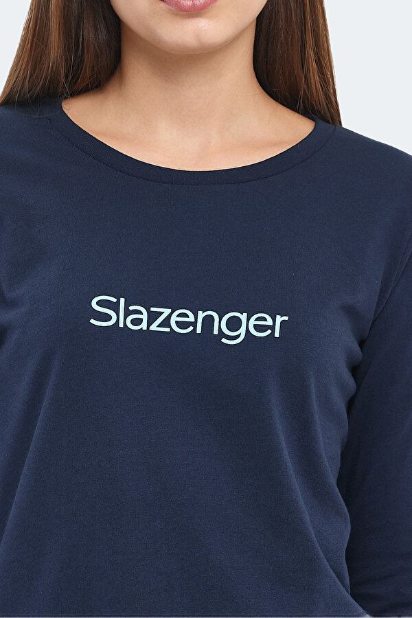 Slazenger PAOLINA IN Kadın Pijama Lacivert / Turkuaz