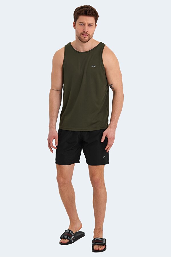 Slazenger RASMUS IN Erkek Mayo Siyah / Koyu Gri