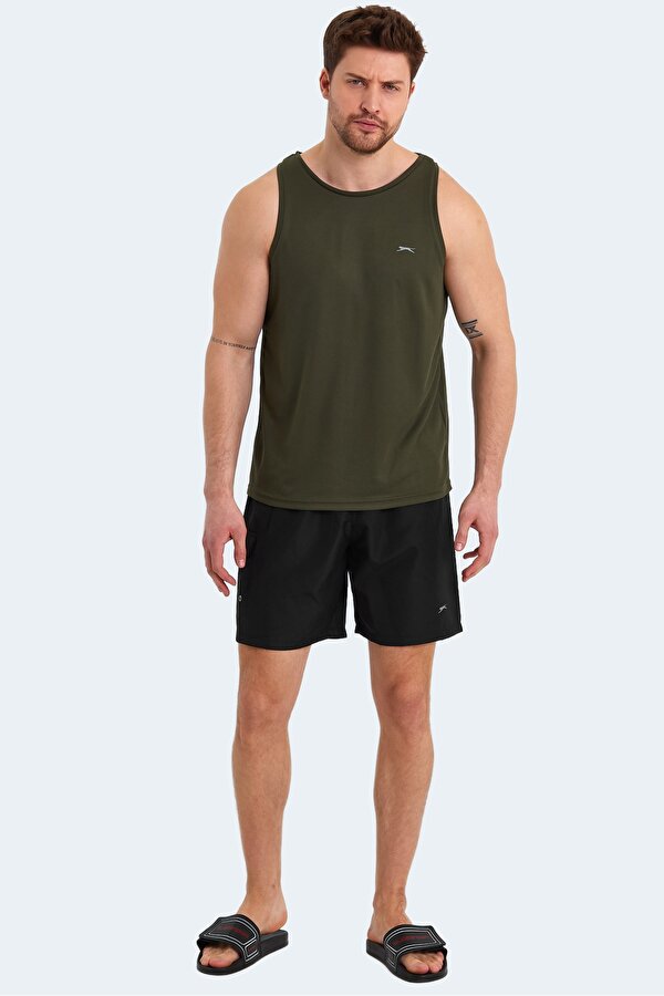 Slazenger RASMUS IN Erkek Mayo Siyah / Koyu Gri