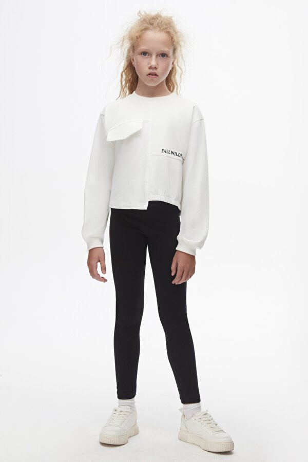 NK Tekstil Nk Kids Band 37317 Kız Çocuk Sweatshirt