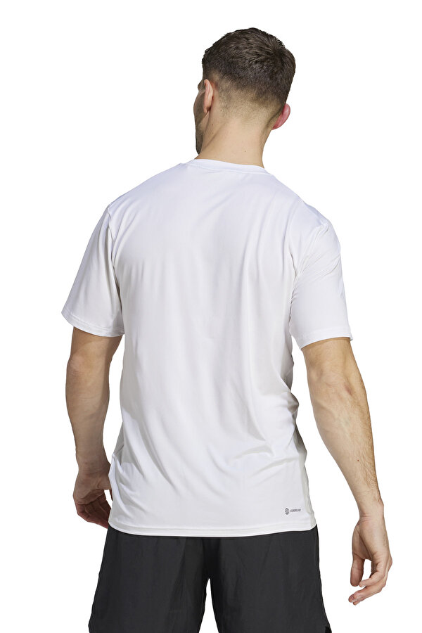 adidas TR-ES STRETCH T     WHITE WHITE Man Sleeve T-Sh