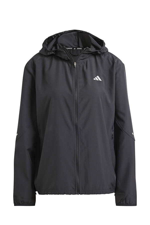 adidas RUN IT JACKET       BLACK Siyah Kadın Ceket