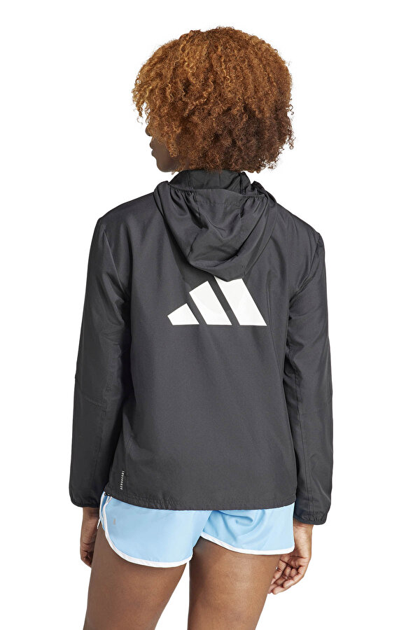 adidas RUN IT JACKET       BLACK Siyah Kadın Ceket
