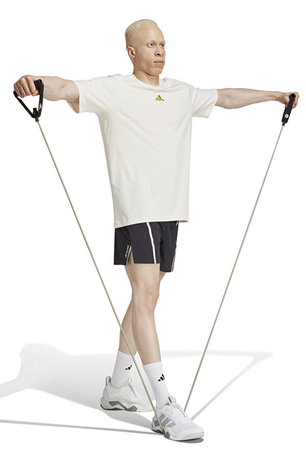 adidas M YOGA G T          CWHIT Beyaz Erkek Kısa Kol T-Shirt