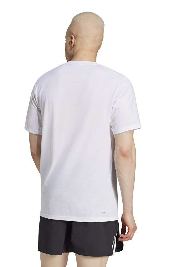 adidas M BOX LOGO G T Beyaz Erkek Kısa Kol T-Shirt