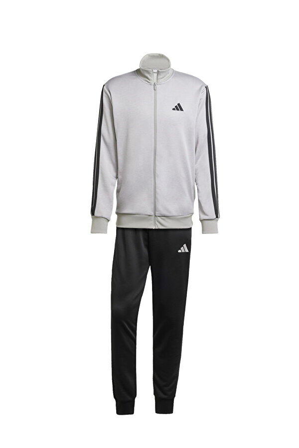 adidas M 3S FT TT TS       MGREY GRI Erkek Eşofman Takımı