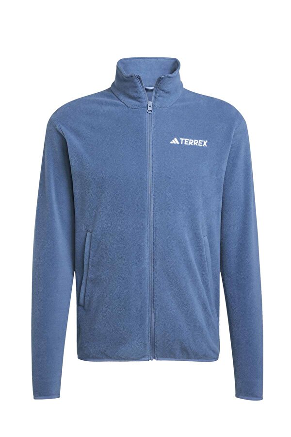 adidas MT ESS FZ FL        WONST Lacivert Erkek Fermuarlı Sweatshirt
