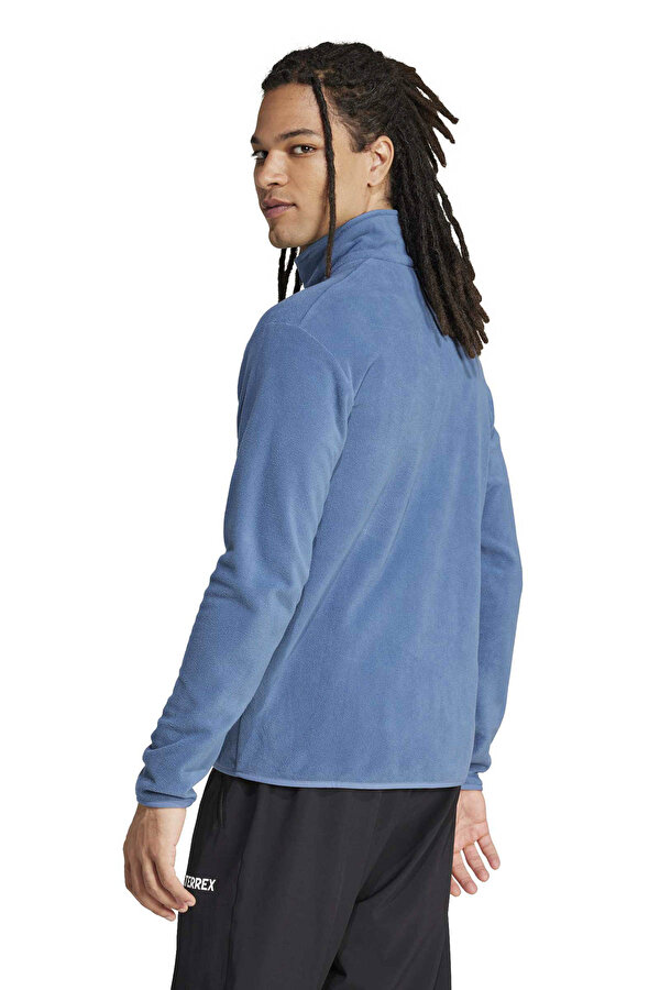 adidas MT ESS FZ FL        WONST Lacivert Erkek Fermuarlı Sweatshirt