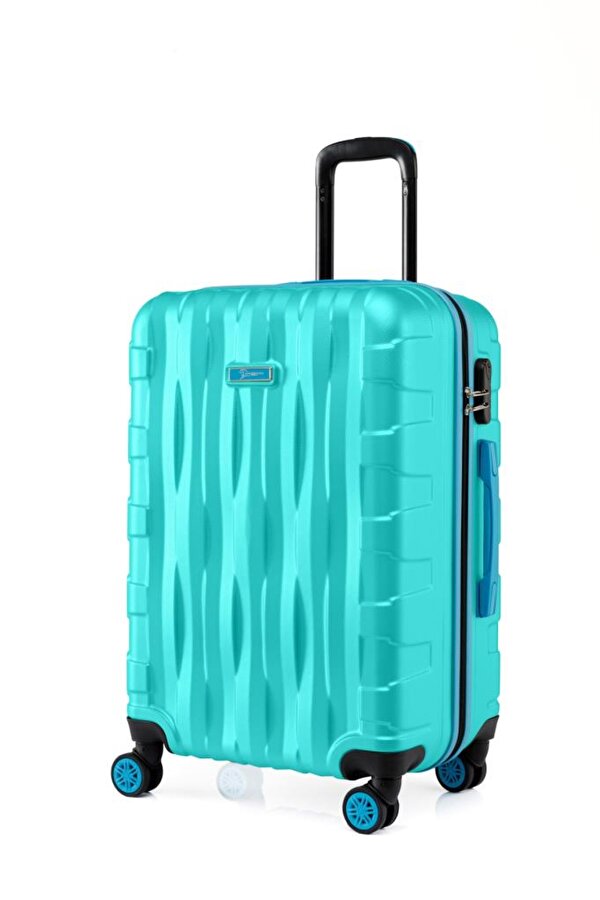 Louisiana Polo 2'li Valiz Seti Büyük Boy - Kabin Boy Su Yeşili 1167