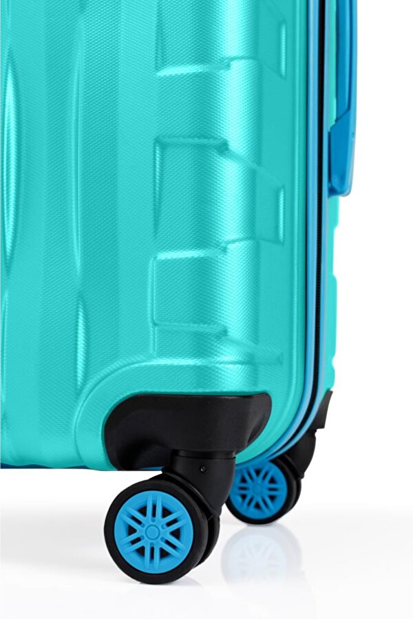 Louisiana Polo 2'li Valiz Seti Büyük Boy - Kabin Boy Su Yeşili 1167