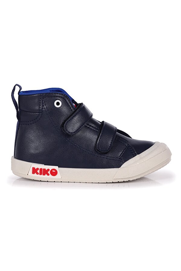 Kiko Kids Garf Günlük Cırtlı Erkek Çocuk Bot Ayakkabı Lacivert