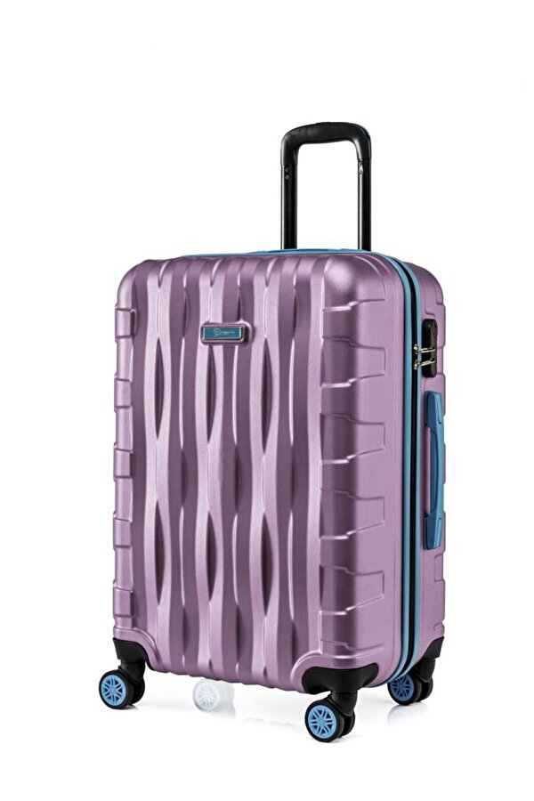 Louisiana Polo Orta Boy Valiz 4x2 Teker Rose 1167