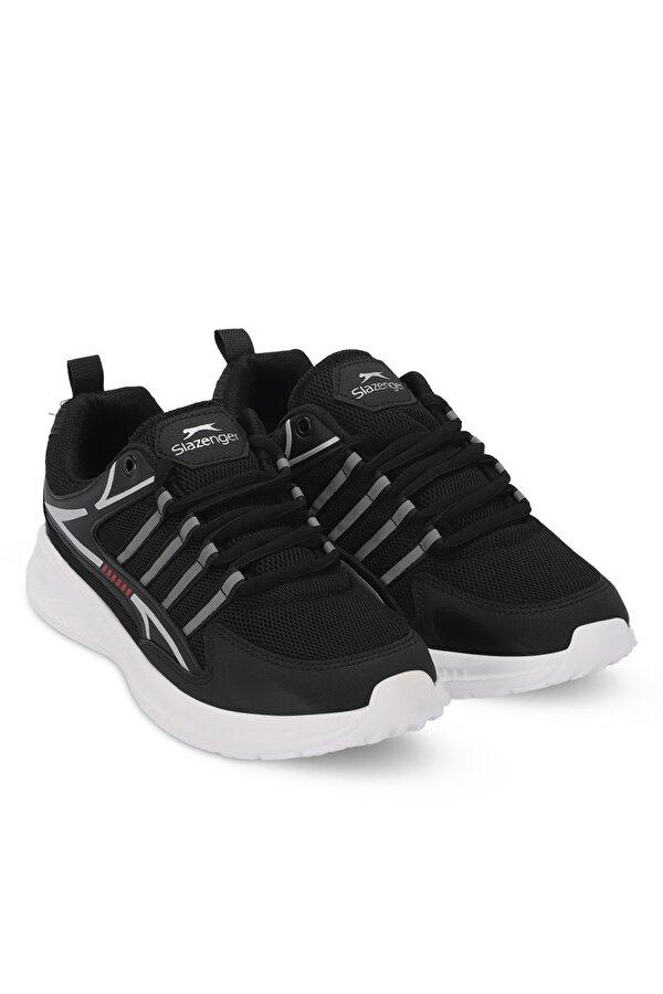 Slazenger MACELLAN Erkek Sneaker Ayakkabı Siyah / Beyaz
